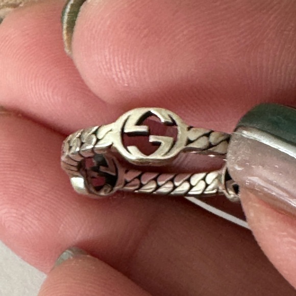 💚Interlocking G Ring - Size 12 (US size 6)💚 - Picture 4 of 6